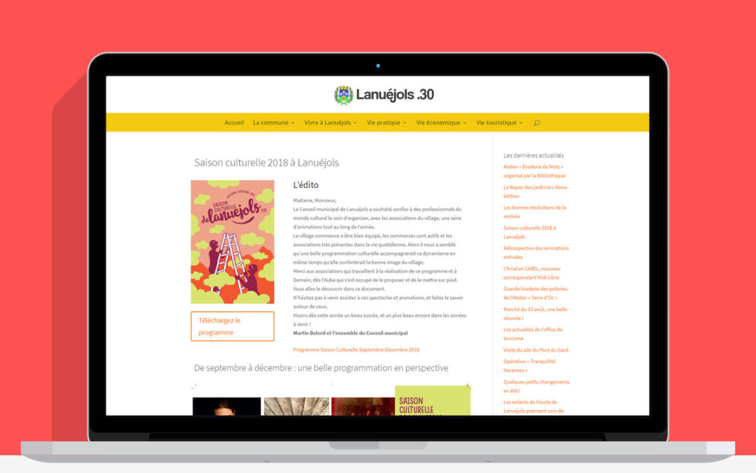 Site internet de la commune de Lanuéjols